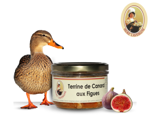 Terrine de canard aux figues 180g