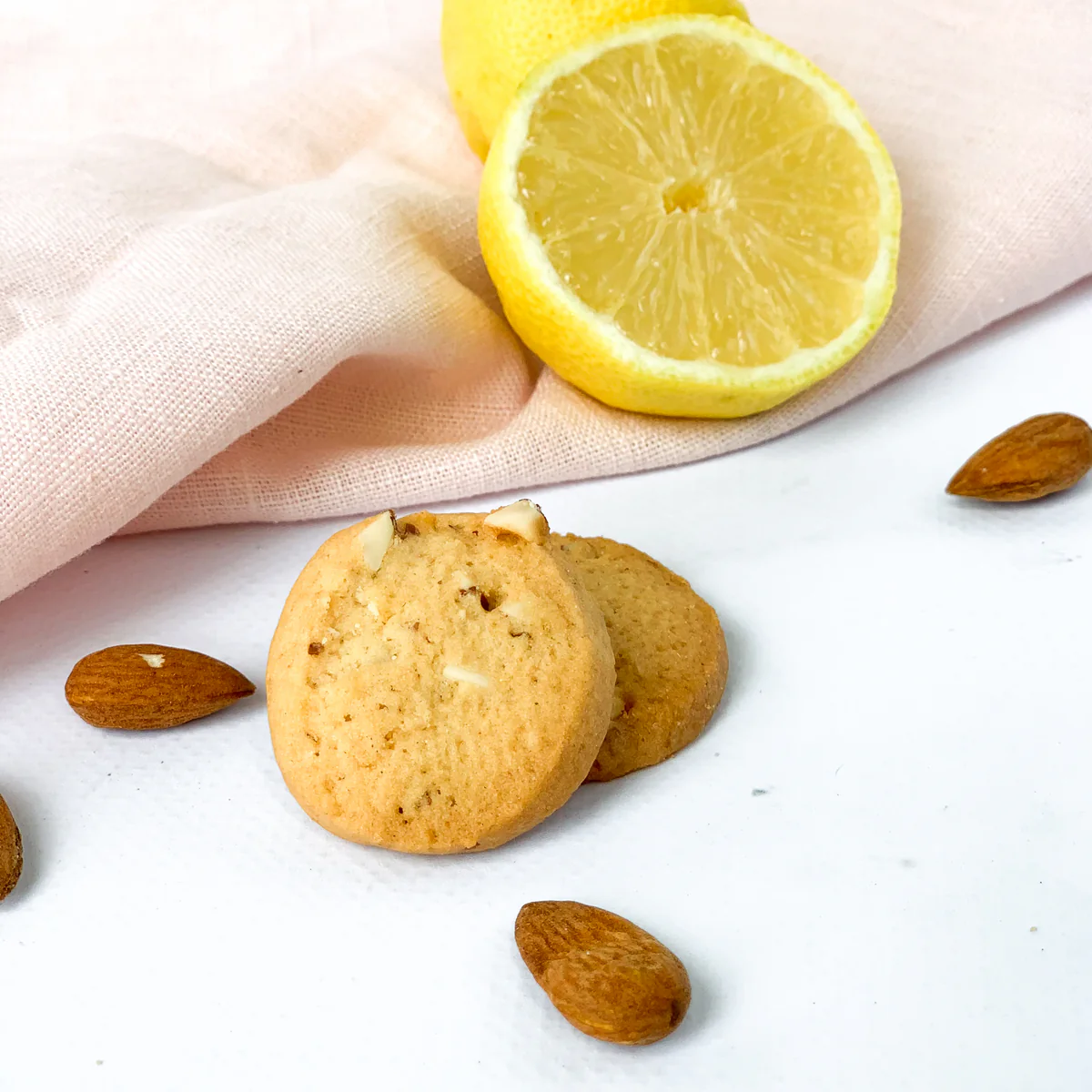 Sablés Citron de Menton et amandes