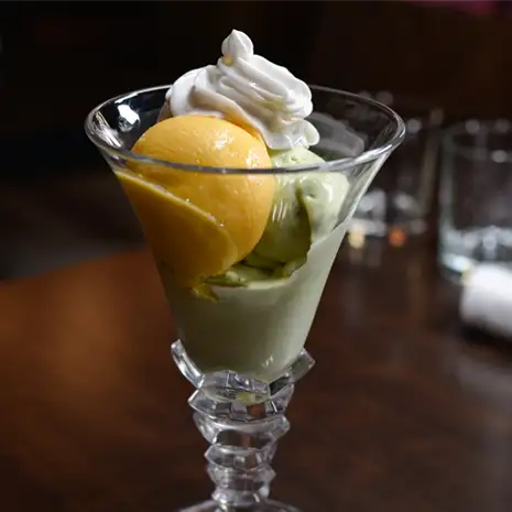 Mousse de liqueur à la chartreuse verte - 120ml