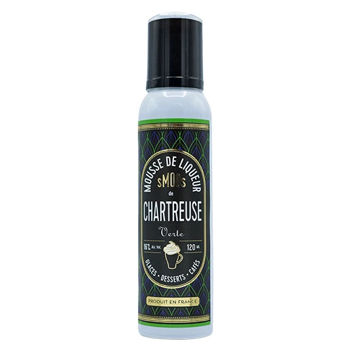 Mousse de liqueur à la chartreuse verte - 120ml