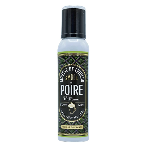 Mousse de liqueur de Poire - 120ml