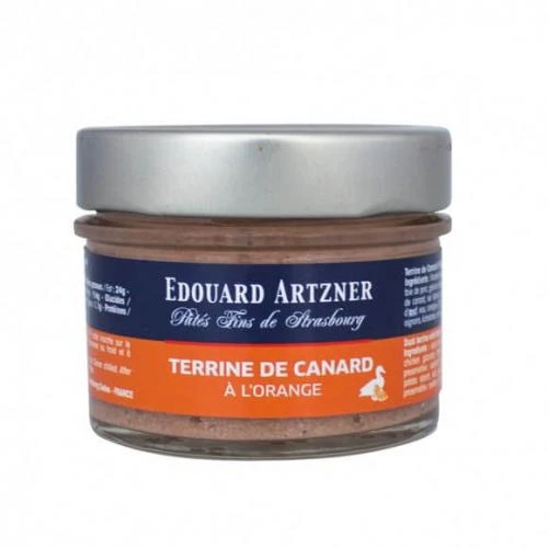 Terrine canard à l'orange - 100g