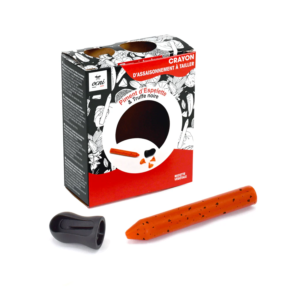 Crayon Bio d'assaisonnement au Piment d'Espelette & Truffe noire