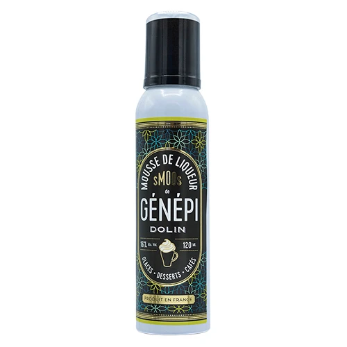mousse de liqueur au Génépi - 120ml