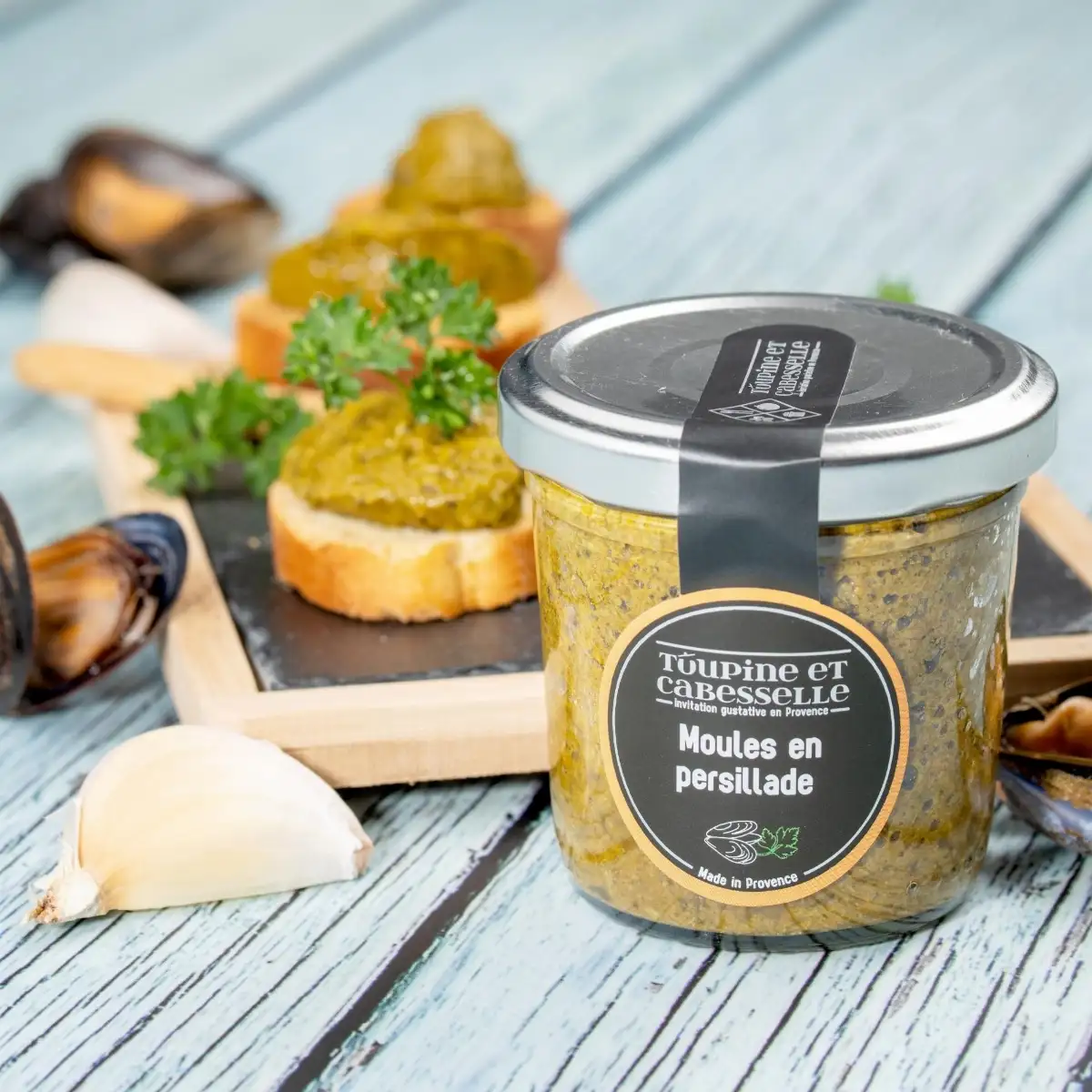 Moules en persillade