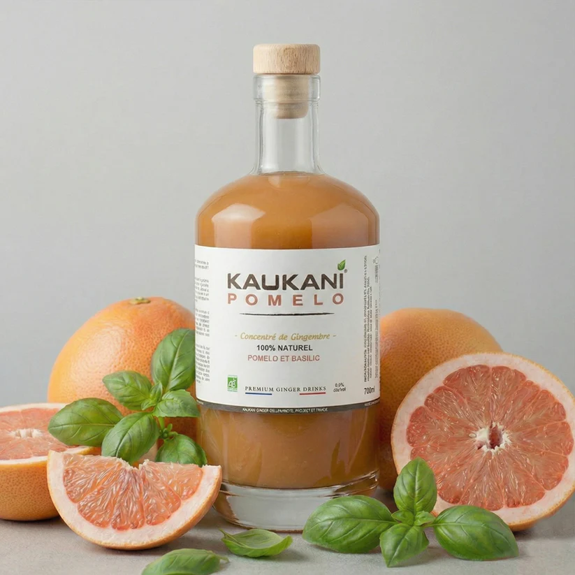 Kaukani Gimgembre-Pomelo-Basilic - 500ml