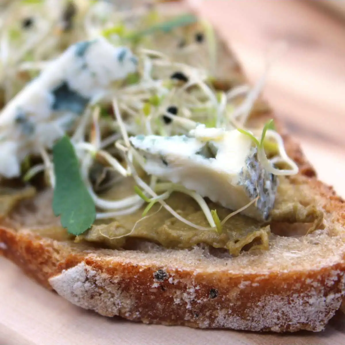 Crème de poireau à la fourme d'Ambert