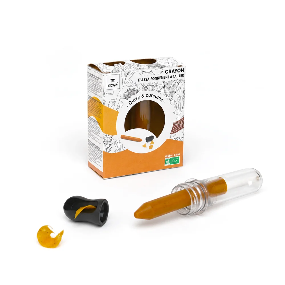 Crayon Bio d'assaisonnement Curry & Curcuma